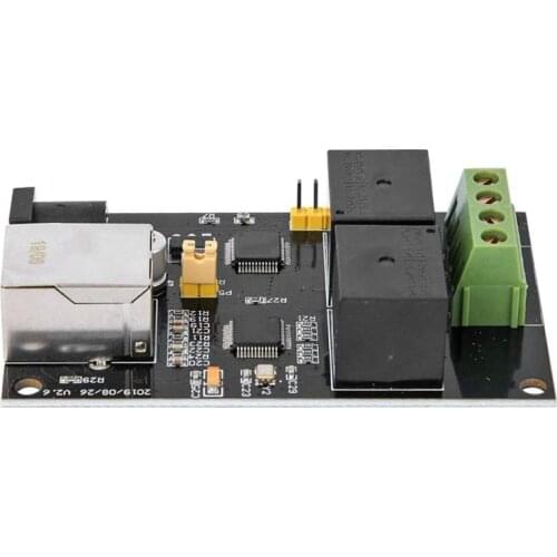 Ethernet Relay Controller Module, 2 TCP/IP Relays, Suitable for Remote Switch Control of DIY Smart Home