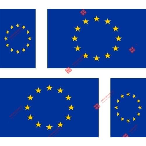 Set of Interesting 4x Sticker Vinyl Car Bumper Decal Outdoor European Moto World Flag Europa Racing Helme Tlaptop Stickers