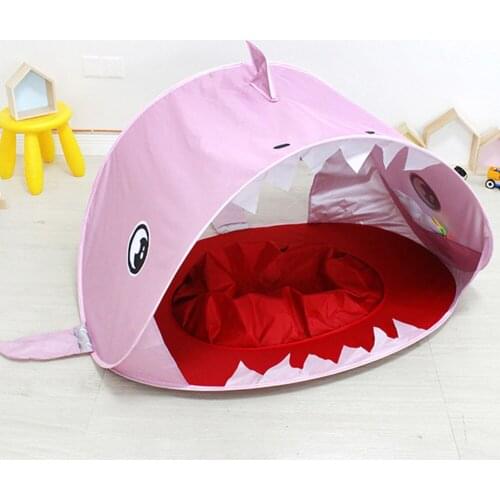 Палатка Baby Beach Tent Portable Summer Anti UV Camping Pool Sunshade Play House Child Parent Interactive Tent Toy 텐트