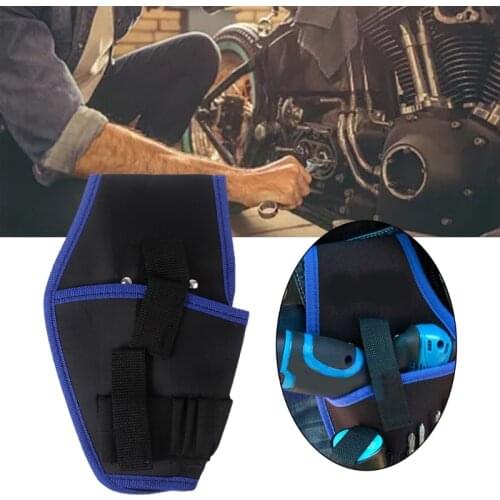 Portable drill Holder Holst Pouch Cordless Tool For 12v Drill Waist Tool Bag
