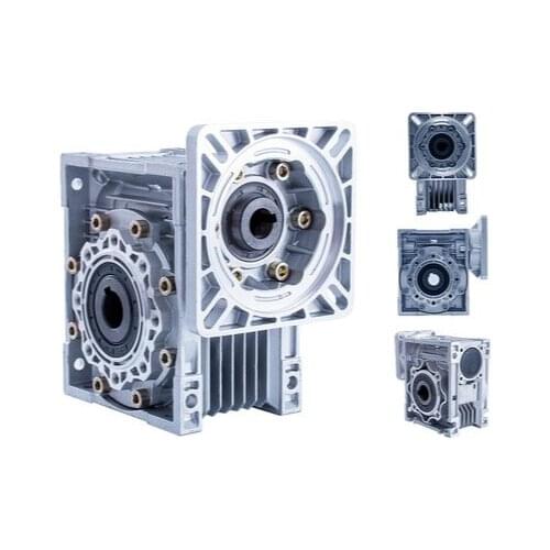 NMRV040 Worm gear reducer Reduction ratio 5:1 to 100:1 input 14mm shaft for NEMA34 stepper motor