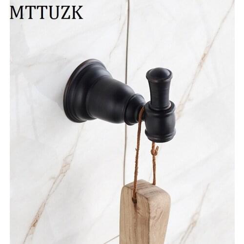 Vidric Oil bubbed bronze Clothes hooks Kitchen hooks living room wall hanging door rear hook for cap,coat,Clothes,towel hooks