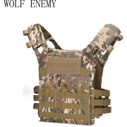 1000D Tactical Military Molle Plate Carrier JPC Vest Airsoft Paintball Hunting Police Outdoor Vest