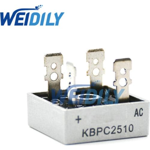 KBPC2510 2510 25A 1000V Phases Diode Bridge Rectifier New
