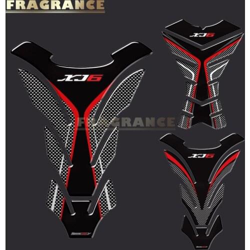 3D Rubber Motorcycle Tank Pad Protector Stickers Case For Yamaha XJ6 DIVERSION SP ABS Tank All Years