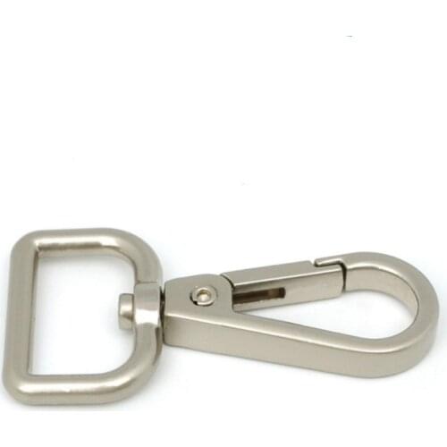 50 Pcs/lot High Quality Metal Luggage Bag Dog Buckle Snap Hook Bag Hanger Lobster Clasp Diy Sewing Handmade Key Chain Buttons