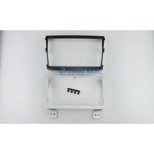 9 inch Car Fascia Radio Panel for 2019+ MAHINDRA XUV300 Dash Kit Install Facia Console Bezel Adapter 9inch Plate Trim Cover