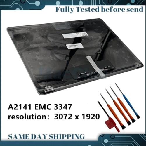 Brand new A2141 DISPLAY FOR Macbook Retina 16" Full Silver Space Grey emc 3347 LCD Display Montage 661-14200