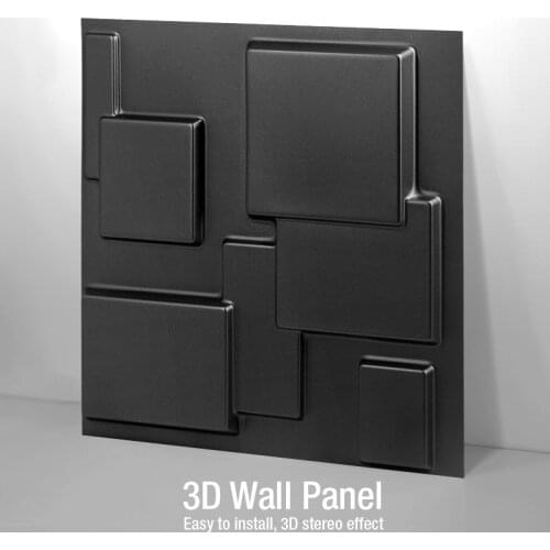 30x30cm 3D tile panel mold plaster wall 3D wall stickers living room wallpaper mural Waterproof 3D Wall sticker Bathroom Kitchen