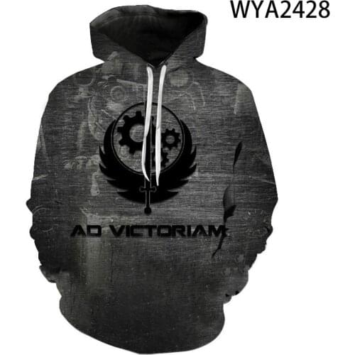 Vault Tec Gaming Video Game Fallout 76 2 3 4 Hoodies Men Women Children Casual Fashion Sweatshirts Vault-Tec Boy Girl Kids