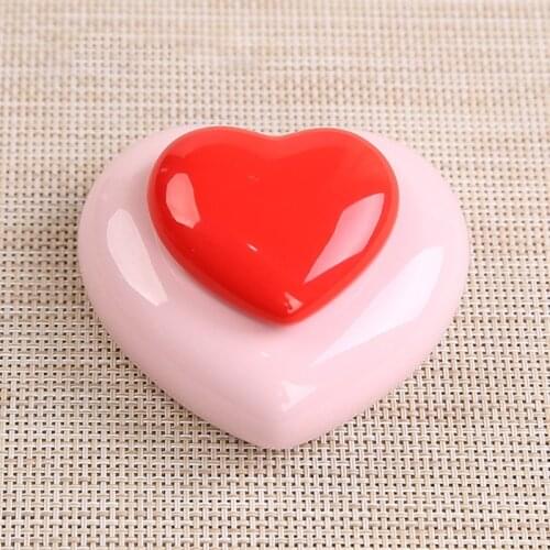 Heart Shaped Keepsake Ceramic Cremation Urn for Pet Human Keeping Ashes at Home 40JA