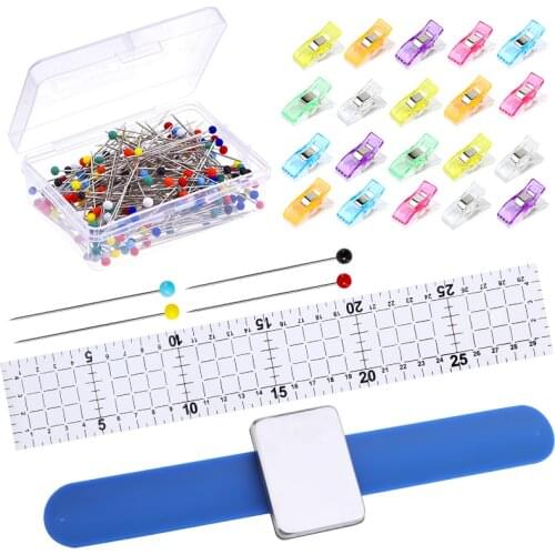 Imazy Sewing Patchwork Ruler Positioning Needle DIY Household Clips For Sewing Supplies Needlework