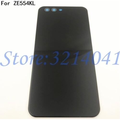 Original 5.5" For ASUS Zenfone 4 ZE554KL Back Battery Cover Door Rear Glass Housing Case For ASUS ZE554KL Battery Cover +Logo