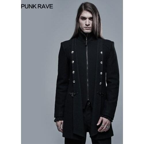 Мужские теплые куртки PUNK RAVE China At AliExpress