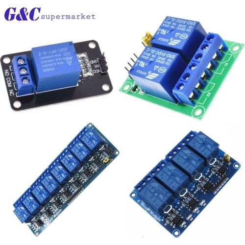 5v 1 2 4 8 channel relay module with optocoupler. Relay Output 1 2 4 8 way relay module for arduino 1 2 4 8 CH