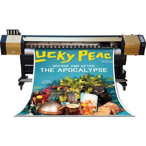 10Ft Wide Format Plotter Printer 320Cm Digital Vinyl Banner Printer Outdoor Eco Solvent Printing Machine