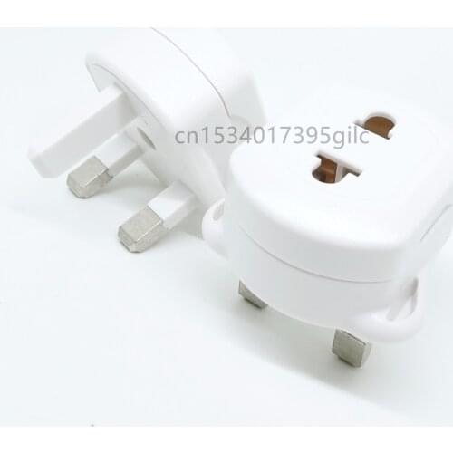 5pcs British standard Hong Kong plug square foot with 13A fuse, American and Japanese standard to British standard/European stan
