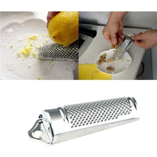 Stainless Steel Versatile Hand Held Nutmeg Citrus Zester Ginger Grater Kitchen