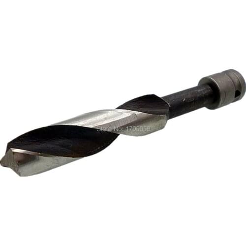 Reduced Shank Drills Metric Hss Drill Bits Blade Diameter 22mm HSS Twist Drill Bits High Carbon Steel 1/2" Sq. Converter Adapter