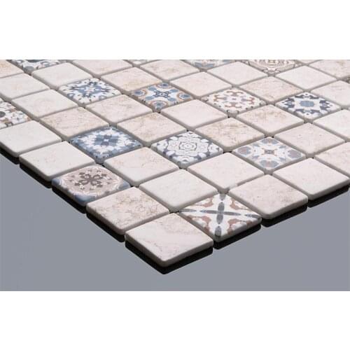 Mosaic tiles for kitchen and bathroom walls