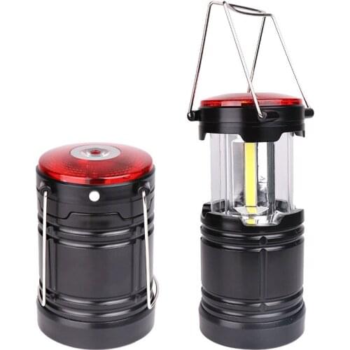 2 Pcs COB LED Mini Portable Lighting Multifunction Camping Lamp Torch Outdoor Camping Light Spotlight Work Light Powered By18650