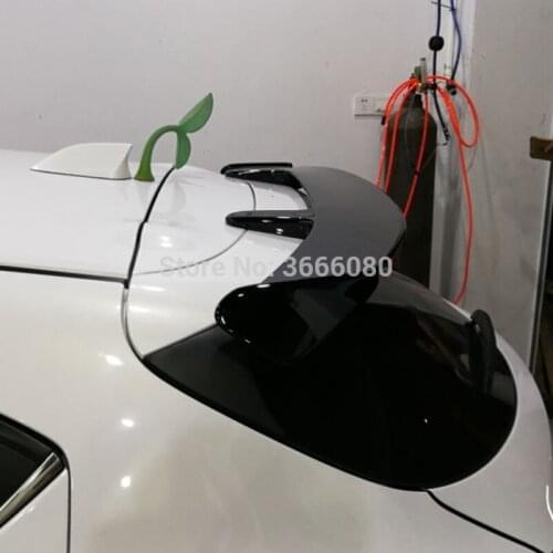 Car Styling Universal Style Rear Spoiler Wing Tail Trunk Lid Cover Roof Spoiler Decoration For Volkswagen Scirocco 2009-2014