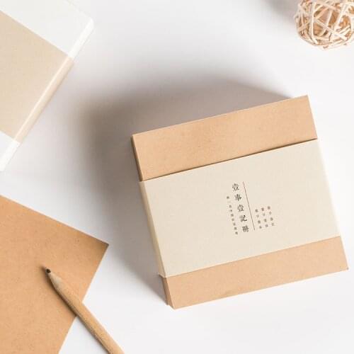 New classic office school craft blank memo pad stationery supplies,thick student note pad 400 sheets