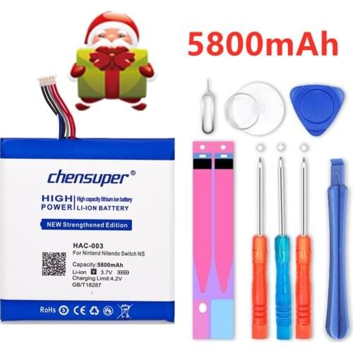 Chensuper 5800mAh HAC-003 Battery For Nintend Nintendo HAC-S-JP/EU-C0, Switch Console HAC-001