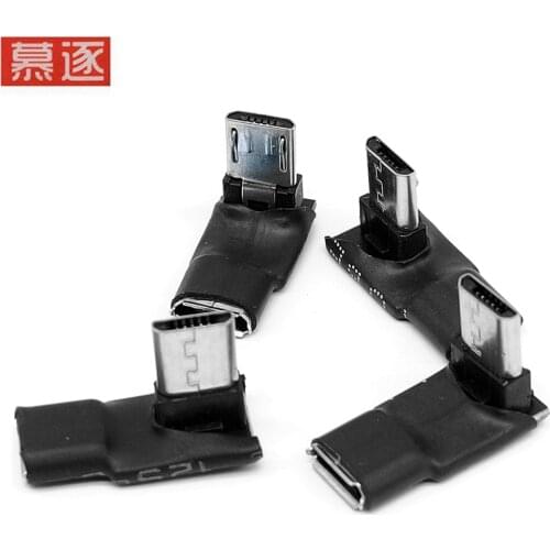 Micro USB Extension Cable Super Speed Android elbow extension Male to Female Data Sync USB 2.0 Extender Cord Extension Cable