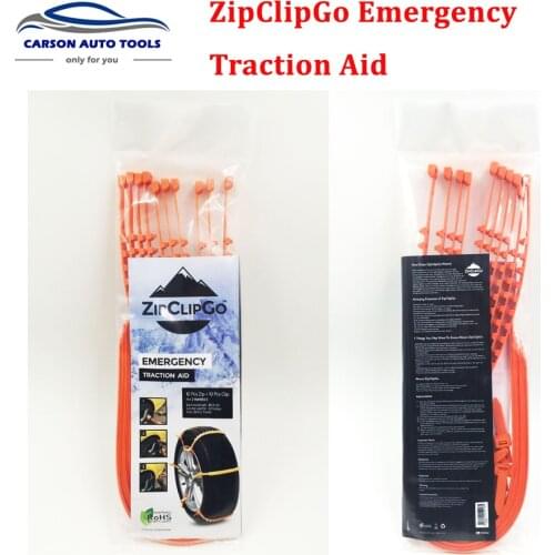 2017 New ZipClipGo Life Saver For Car Stuck In Mud Snow Or Ice ZipClipGo Emergency Traction Aid