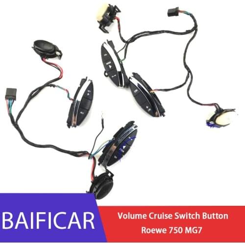 Baificar Brand New Genuine Steering Wheel Control Buttons Audio Volume Cruise Control System Kit For MG7 Roewe 750