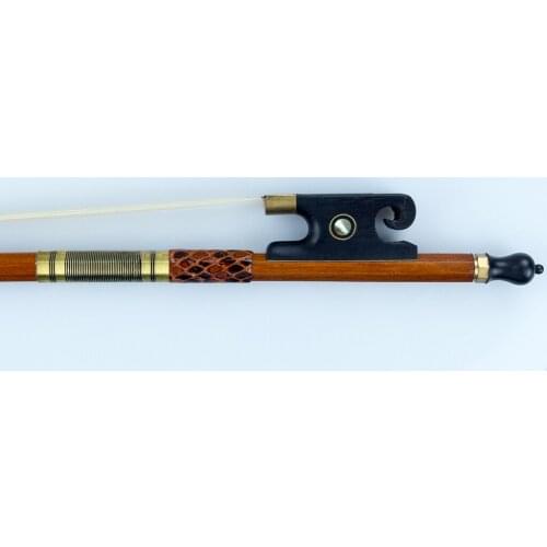 Full Size 4/4 Violin Bow Brazil Wood Mongolian Horsehair for Violin Lovers