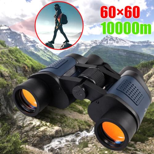 Professional Telescope 60X60 HD Binoculars High Clarity 10000M Power Glass lens Low light night vision for Hunting Sports scope