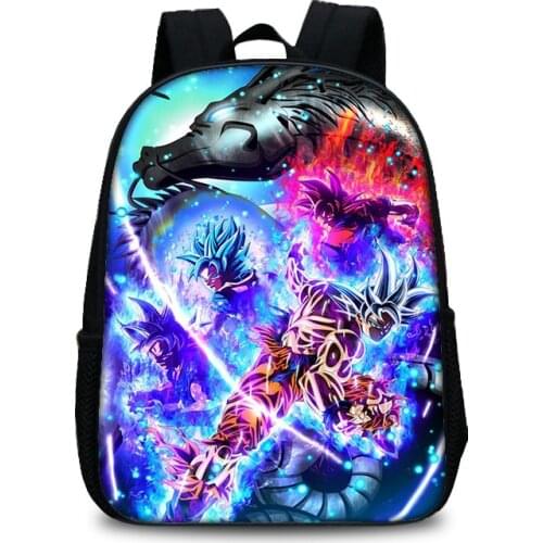 Bandai Dragon Ball Goku Backpack Mens Casual Bag Womens Outing Bag Anime Backpack 3d Printing Student School Bag Messenger Bag