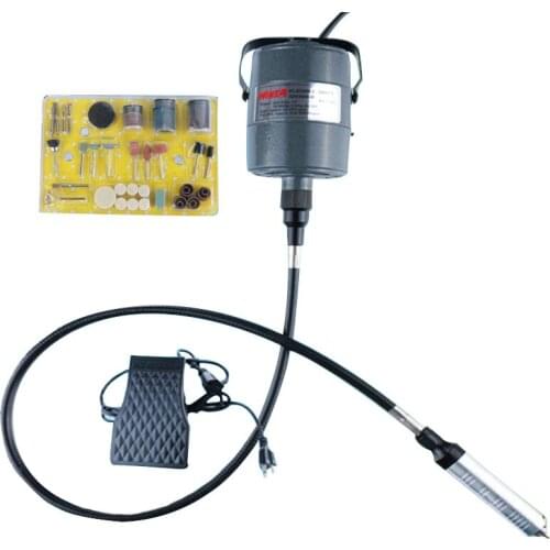 220V high power imported flexible shaft machine, flexible spindle shaft machine, hanging rotary tool motor