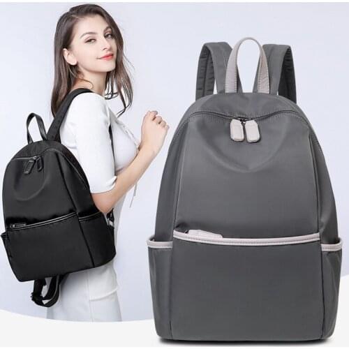 Oxford cloth women backpack 2019 New fashion laptop backpack Waterproof brand designer Backpack Schoolbag Travel Backpack women