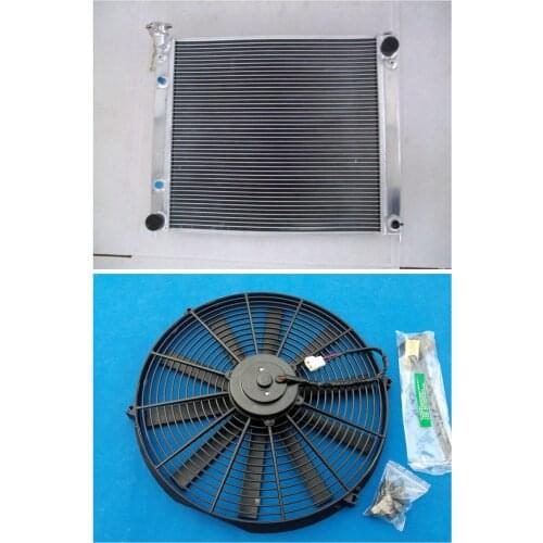 Aluminum Radiator+FAN For Nissan 300ZX Z32 3.0 Turbo Auto AT 1989-1997 89 90 91 92 93 94 95 96 97