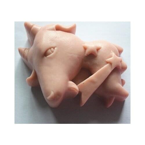 C203 the zodiac Capricorns handmade soap soap mold silicone mold mold