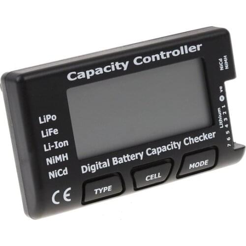 Digital battery capacity checker RC CellMeter 7 For LiPo LiFe Li-ion NiMH Nicd