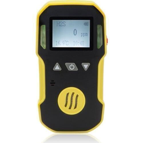 Digital H2S Gas Detector BH-90A professional Industry Portable Gas leak detector Hydrogen sulfide Alarm detetcor USB charge