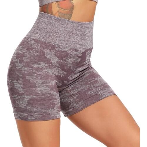 FITTOO Yoga Shorts Women Seamless Push Up Sportswear Fitness Joggings Workout Tight Bodybuilding High Waist Gym Short Leggings