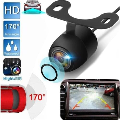 Hd night vision camera Car rear view 170° wide Angle reversing camera waterproof CCD LED reversing camera general purpose