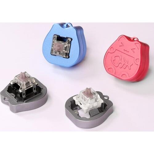 Mechanical keyboard shaft magnetic suction CNC metal cherry shaft drilling machine test shaft disassembly device