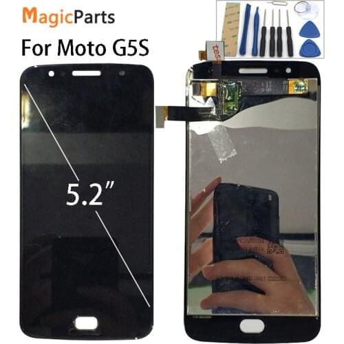 Original 5.2" IPS LCD For Motorola Moto G5S LCD Touch Screen XT1793 XT1794 XT1792 LCD Display Digitizer Replacement