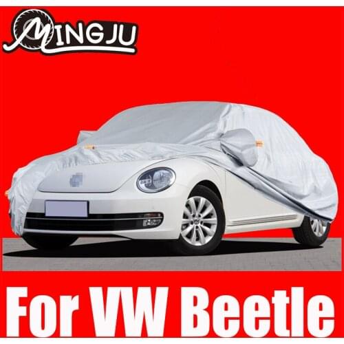 Full Car Covers Outdoor Anti-UV Rain Snow Frost Dust Protection For Volkswagen VW Beetle 2017 2018 2019 2020 2021 Accessories