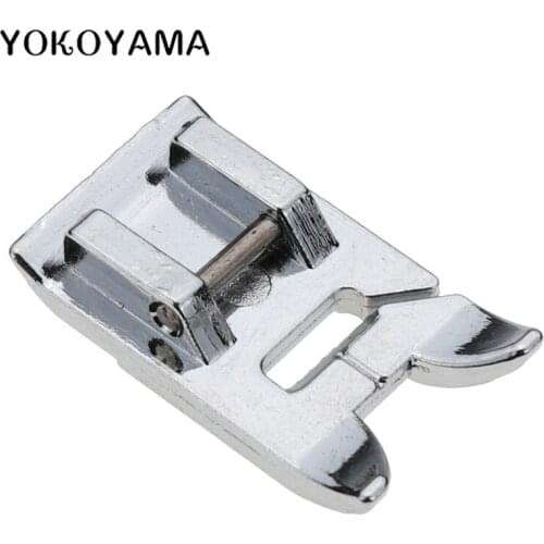 YOKOYAMA Sewing Tool Close Stitch Presser Foot For Singer Brother Feiyue Universal Home Sewing Machine Parts Metal Pressure Foot
