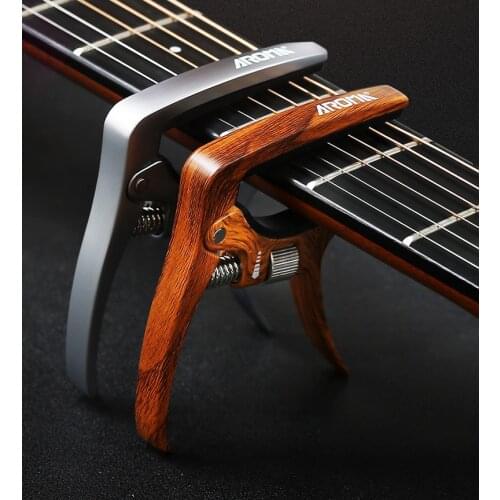 Aroma AC-30 Pressure Tension Adjustable Guitar Capo for Acoustic Guitar and Electric Guitar Guitar Accessories