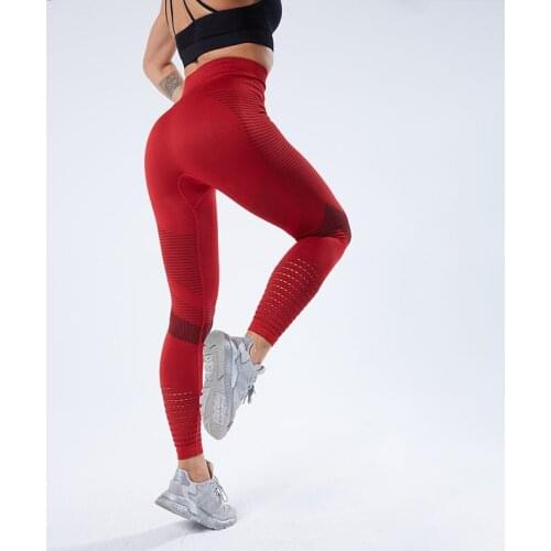 SALSPOR Gym Sports Leggings Women Seamless Tight Push Up Yoga Sweatpants Stretchy Workout Joggings Athletic Legging