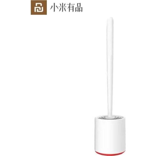 Youpin Yijie Silicone Toilet Brush Rubber Head Holder Cleaning Brush For Toilet Wall Hanging Household Floor Cleaning Bathroom