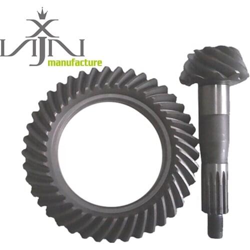New Crown wheel and Pinion Complete Best Quality Rear Axle For ISUZU TFR 9x41 Speed Ratio 16T 20CrMnTiH3 Black 1 Year Warranty